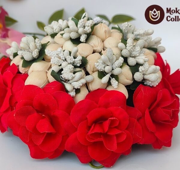 Red and White Flower Juda