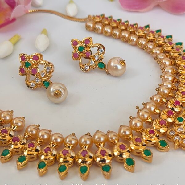 Multicolor Uncuts Bridal Jewelry