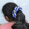 Blue Flower Mogra Gajra