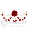 Red Flower Hair Accessories