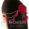 Pink Flower Hair Brooch