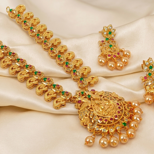 Dazzling Temple Bridal Jewelry
