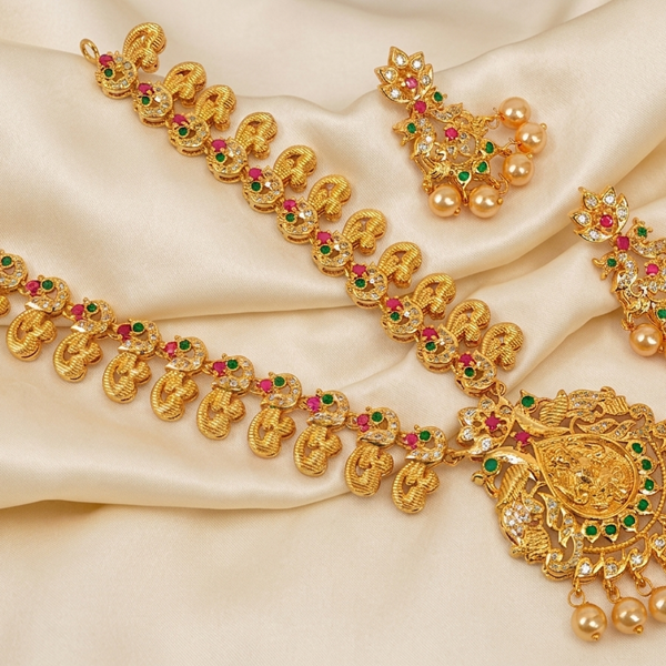 Multicolor Temple Bridal Jewelry