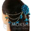 Blue Flower Hair Accessories