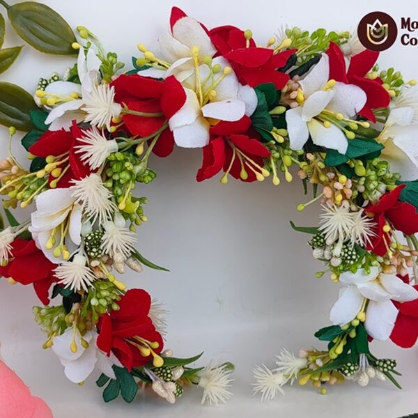 Red Bridal Hair Accessories