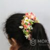 Peach Bridal Hair Accessories