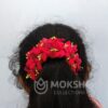 Pink Flower Hair Accessories