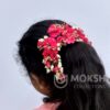 Pink Bridal Hair Gajra