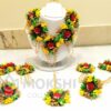 Multicolor Floral Haldi Jewellery