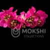 Artificial Orchids Purple Flower Gajra