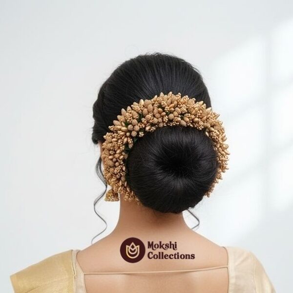 Bridal Gold Gajra