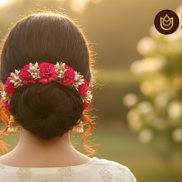 Bridal Pink Hair Accessories