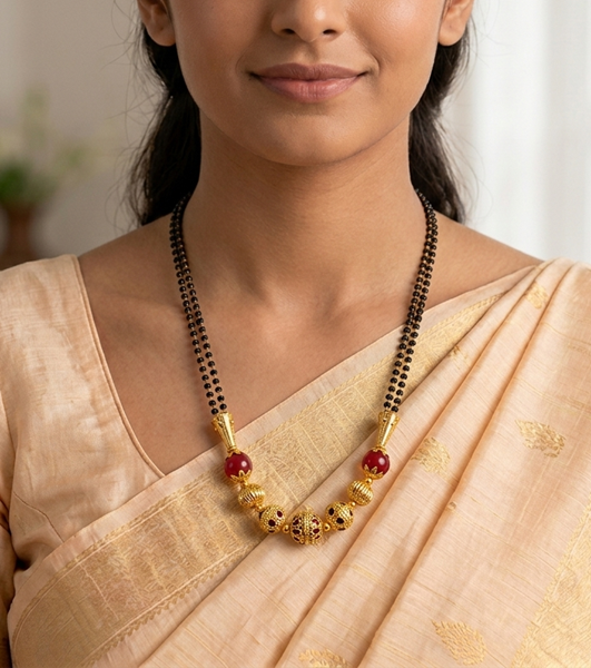 Designer Beaded Mangalsutra