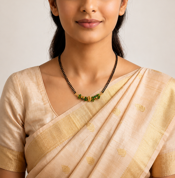 Cute Designer Beaded Mangalsutra