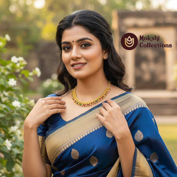 Multicolor Gold Plated Necklace