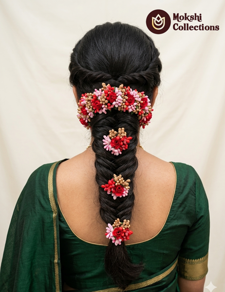 Multicolor Bridal Hair Accessories