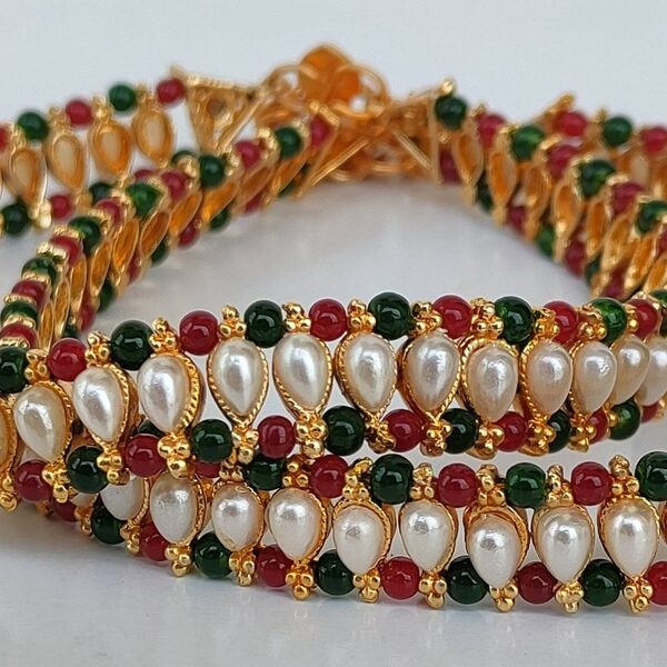 Multicolour Beaded Anklets for Adults