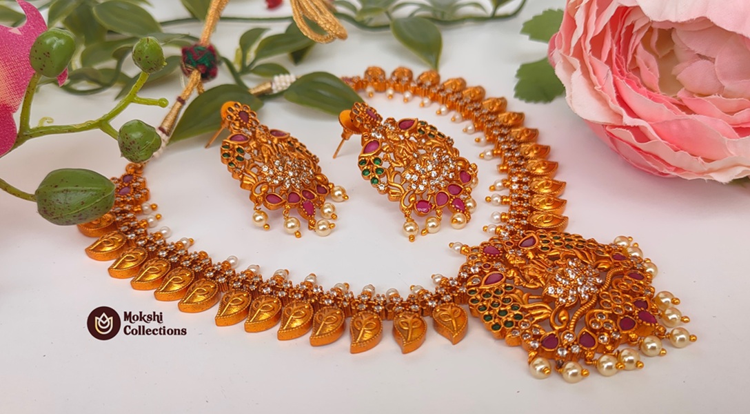 Matt Finish Temple Jewellery