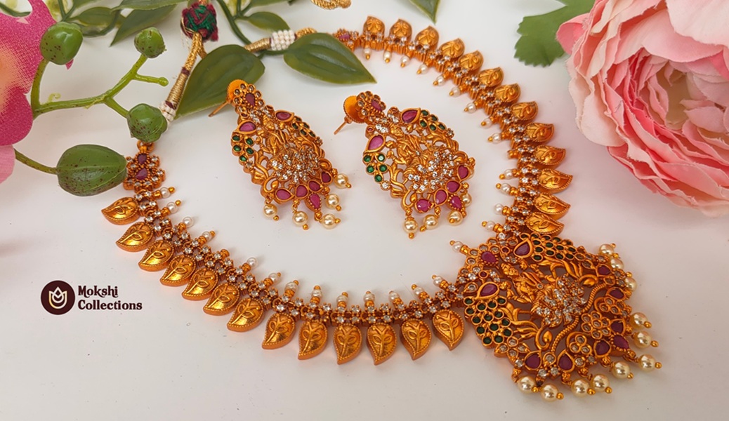 Matt Finish Temple Jewellery
