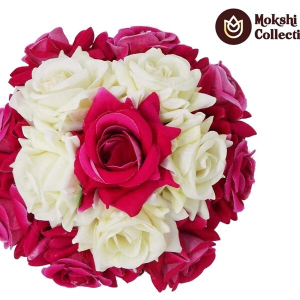 Pink and white rose Juda